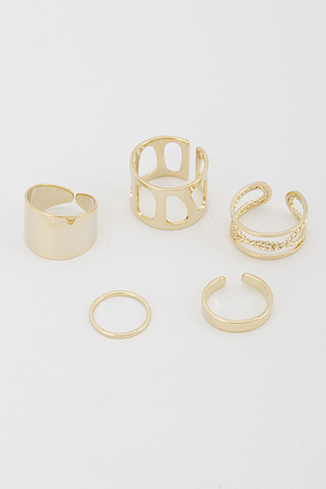 Open Ring Set 6ABH2